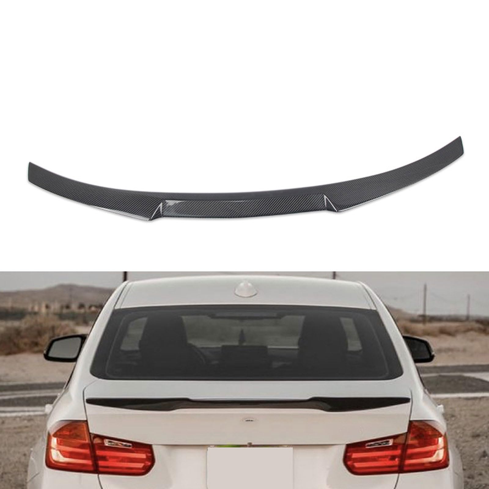 Auto Heckspoiler für BMW M3 F80 2014-2018 2019 2020, Kofferraum Spoiler Flügel Auto Styling Tuning Zubehör Auto Heckspoiler für BMW M3 F80 2014-2018 2019 2020, Kofferraum Spoiler Flügel Auto Styling Tuning Zubehör von YEHFVSJRUD