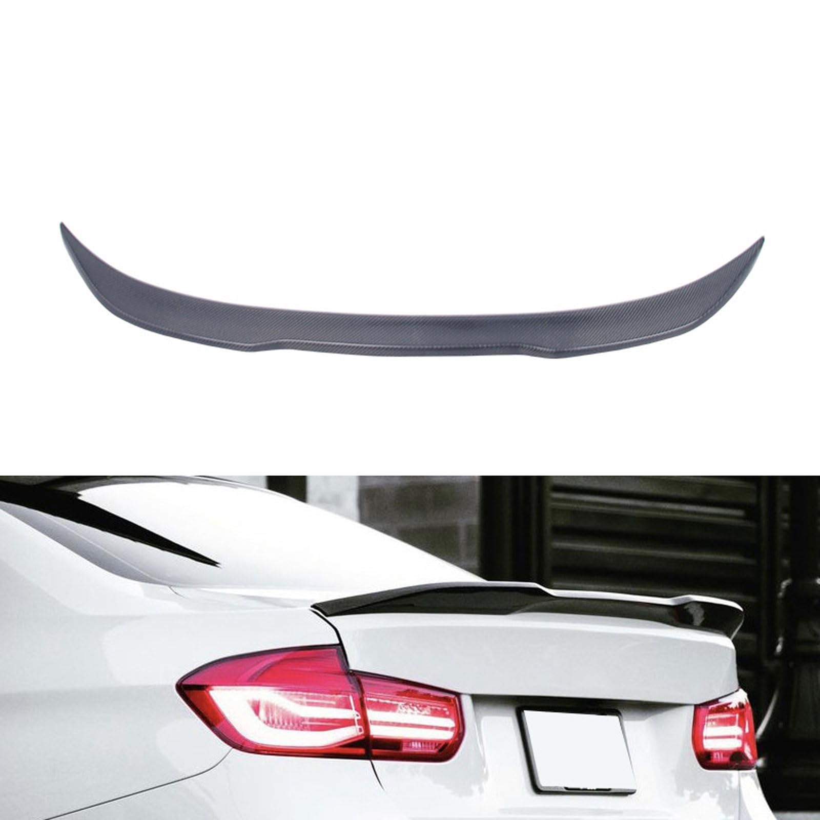 Auto Heckspoiler für BMW M3 F80 2014-2018 2019 2020, Kofferraum Spoiler Flügel Auto Styling Tuning Zubehör Auto Heckspoiler für BMW M3 F80 2014-2018 2019 2020, Kofferraum Spoiler Flügel Auto Styling Tuning Zubehör von YEHFVSJRUD