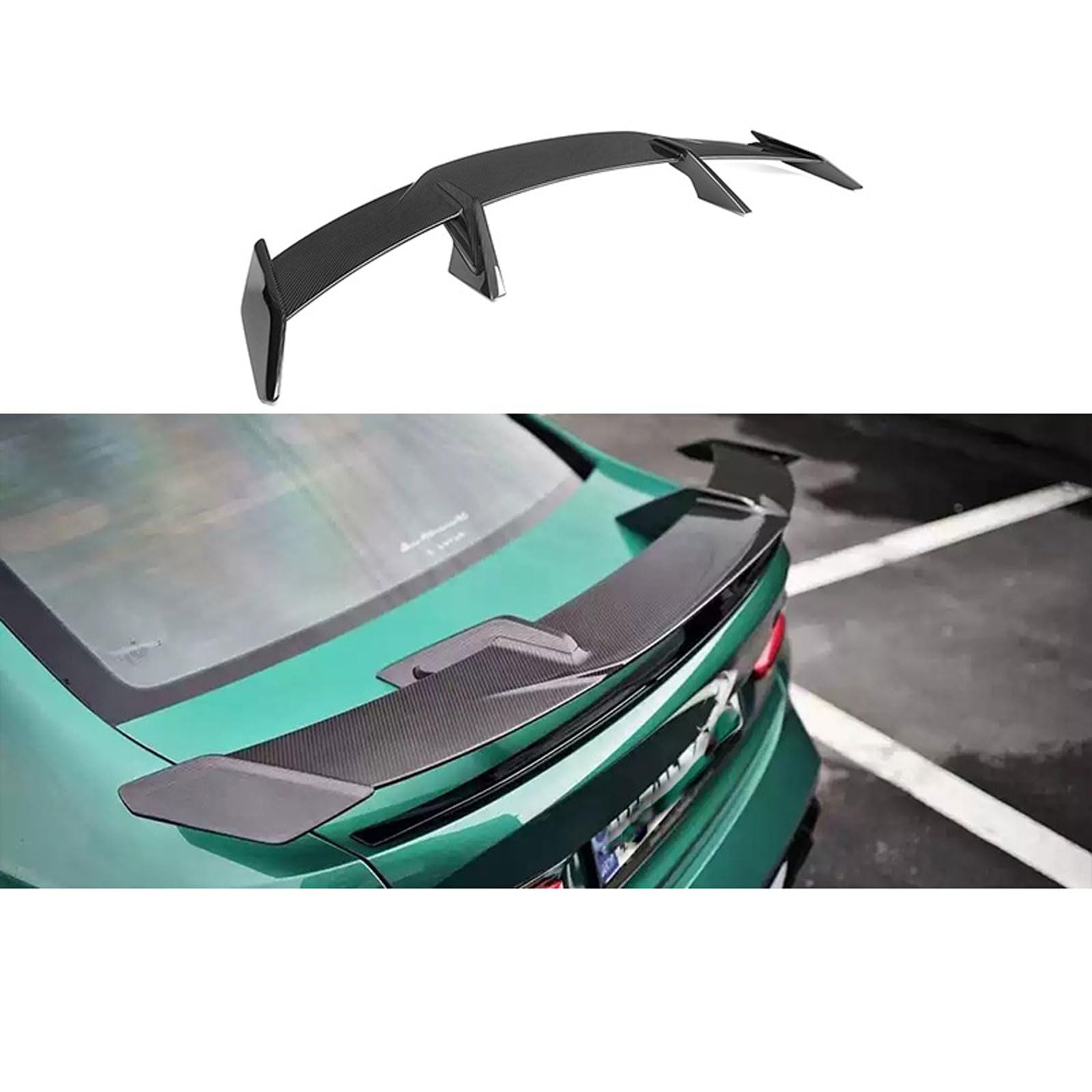 Auto Heckspoiler für BMW M3 G80 M4 G82 2021 2022 2023, Kofferraum Spoiler Flügel Auto Styling Tuning Zubehör Auto Heckspoiler für BMW M3 G80 M4 G82 2021 2022 2023, Kofferraum Spoiler Flügel Auto Styling Tuning Zubehör von YEHFVSJRUD
