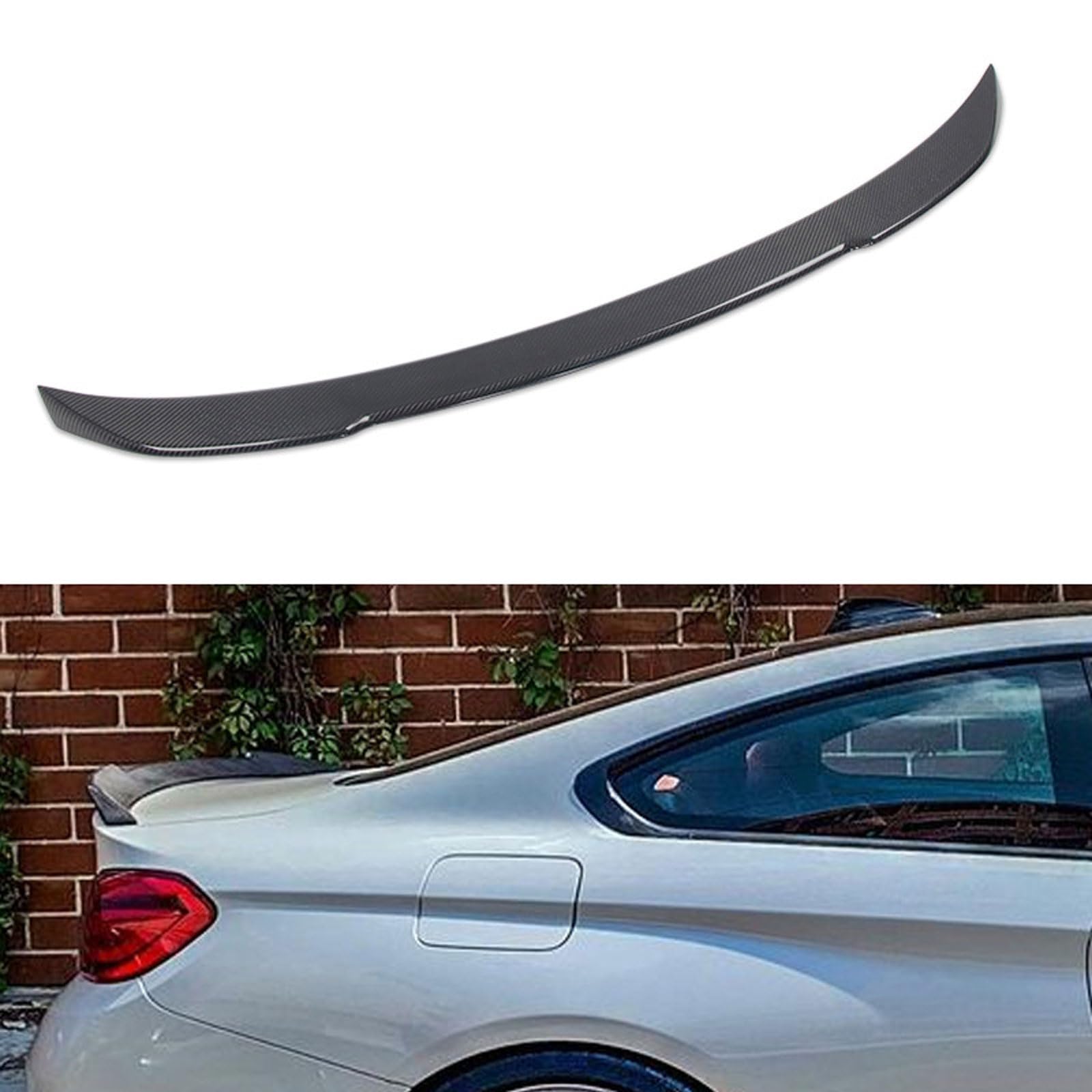 Auto Heckspoiler für BMW M4 F82 2014-2018 2019 2020, Kofferraum Spoiler Flügel Auto Styling Tuning Zubehör Auto Heckspoiler für BMW M4 F82 2014-2018 2019 2020, Kofferraum Spoiler Flügel Auto Styling Tuning Zubehör von YEHFVSJRUD