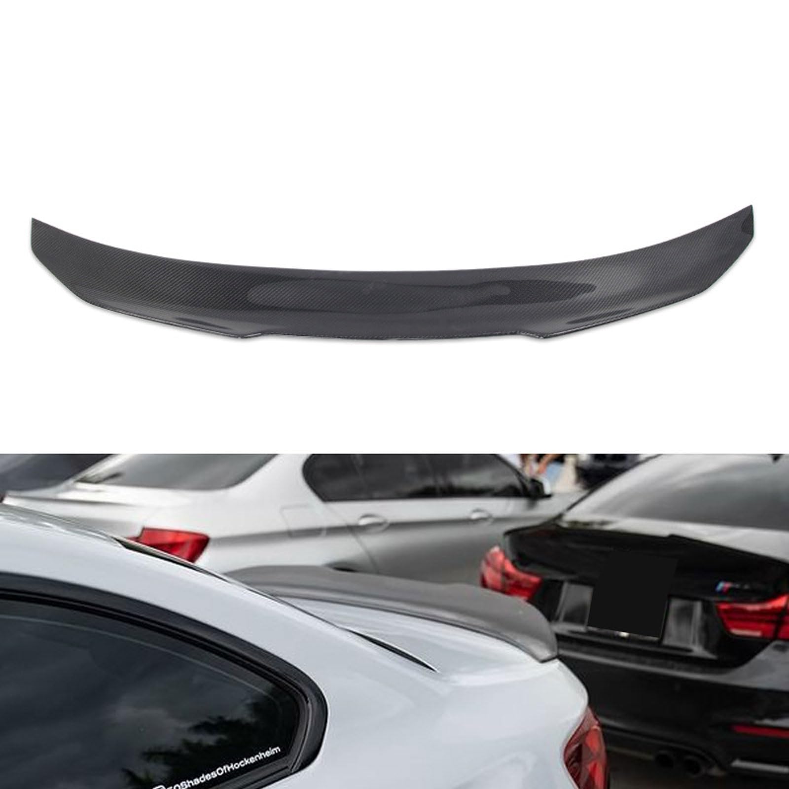 Auto Heckspoiler für BMW M4 F82 2014-2018 2019 2020, Kofferraum Spoiler Flügel Auto Styling Tuning Zubehör Auto Heckspoiler für BMW M4 F82 2014-2018 2019 2020, Kofferraum Spoiler Flügel Auto Styling Tuning Zubehör von YEHFVSJRUD