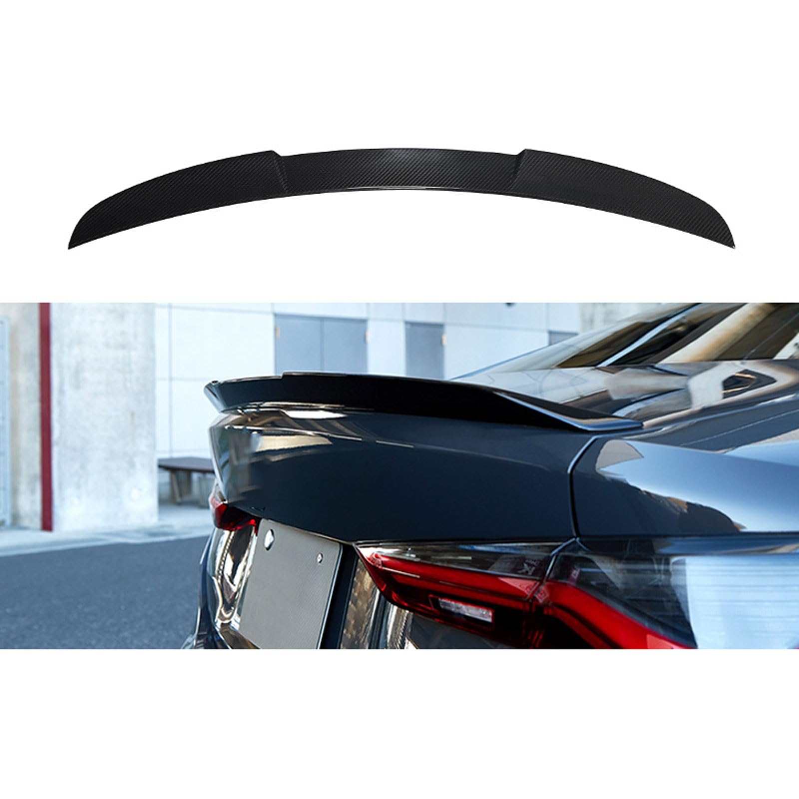 Auto Heckspoiler für BMW M4 G82 2021 2022 2023+, Kofferraum Spoiler Flügel Auto Styling Tuning Zubehör Auto Heckspoiler für BMW M4 G82 2021 2022 2023+, Kofferraum Spoiler Flügel Auto Styling Tuning Zubehör von YEHFVSJRUD