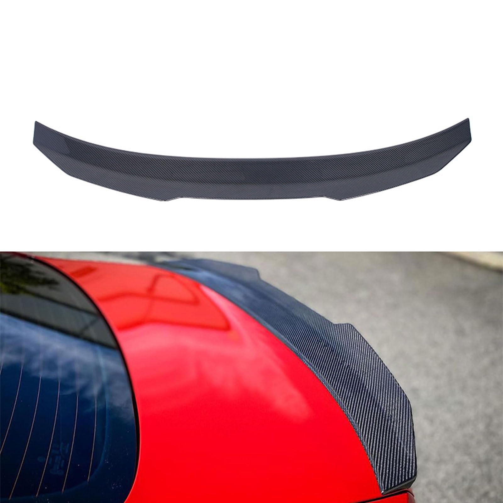 Auto Heckspoiler für BMW M4 G82 2021 2022 2023+, Kofferraum Spoiler Flügel Auto Styling Tuning Zubehör Auto Heckspoiler für BMW M4 G82 2021 2022 2023+, Kofferraum Spoiler Flügel Auto Styling Tuning Zubehör von YEHFVSJRUD