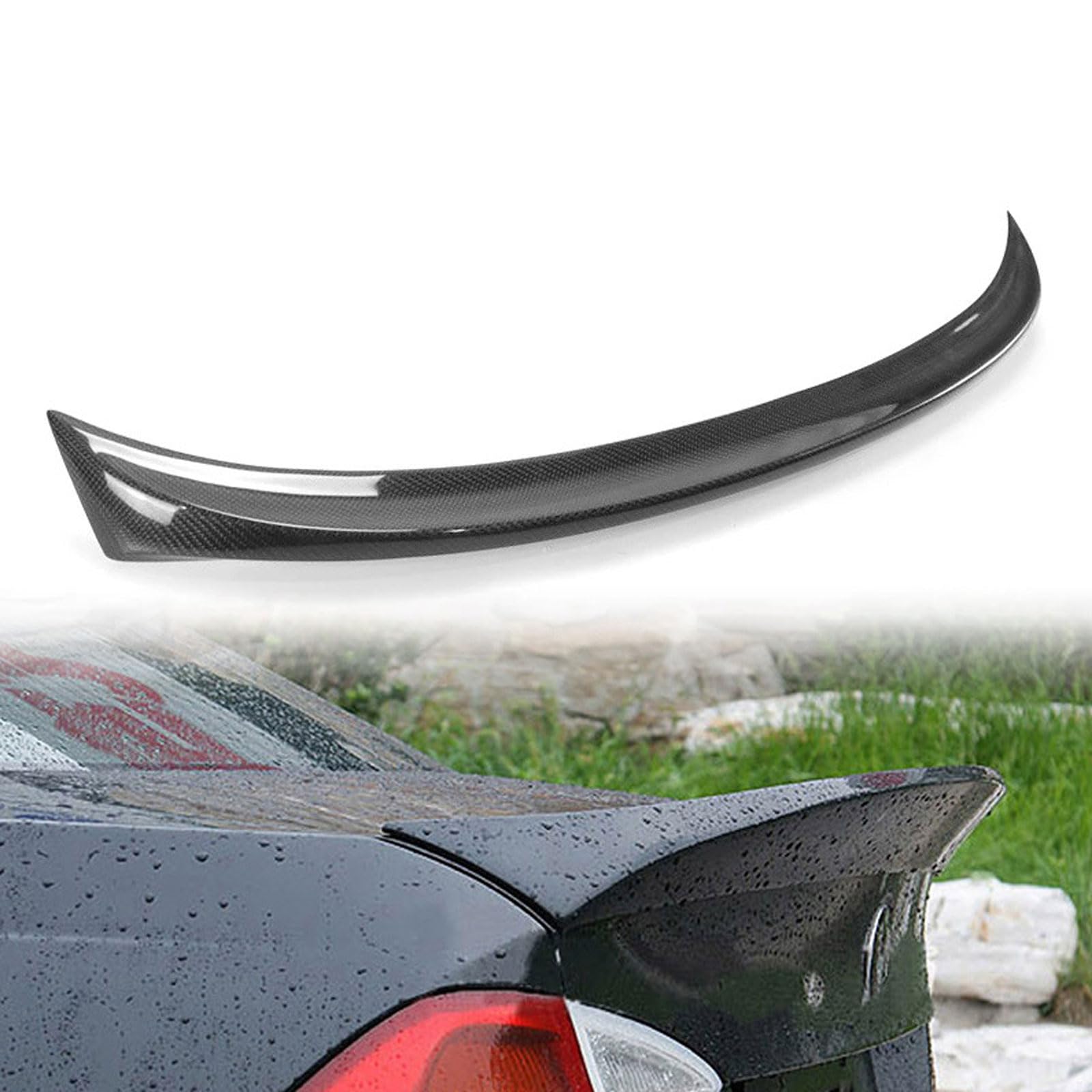 Auto Heckspoiler für BMW Series 3 E90 320i 318i 325i 2005-2010 2011 2012, Kofferraum Spoiler Flügel Auto Styling Tuning Zubehör Auto Heckspoiler für BMW Series 3 E90 320i 318i 325i 2005-2010 2011 2012, Kofferraum Spoiler Flügel Auto Styling Tuning Zubehör von YEHFVSJRUD