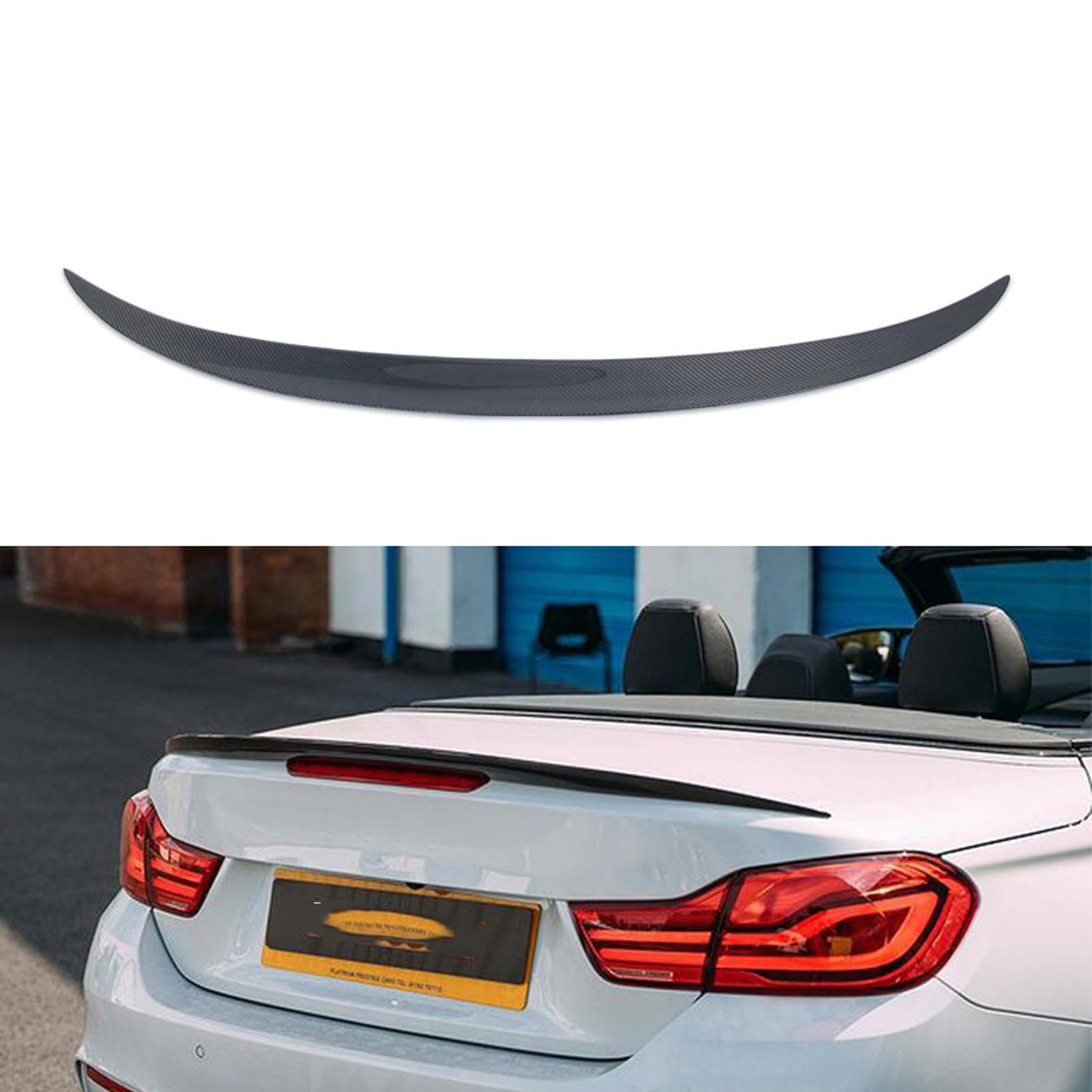 Auto Heckspoiler für BMW Series 4 F33/M4 F83 Convertible 2014-2020, Kofferraum Spoiler Flügel Auto Styling Tuning Zubehör Auto Heckspoiler für BMW Series 4 F33/M4 F83 Convertible 2014-2020, Kofferraum Spoiler Flügel Auto Styling Tuning Zubehör von YEHFVSJRUD