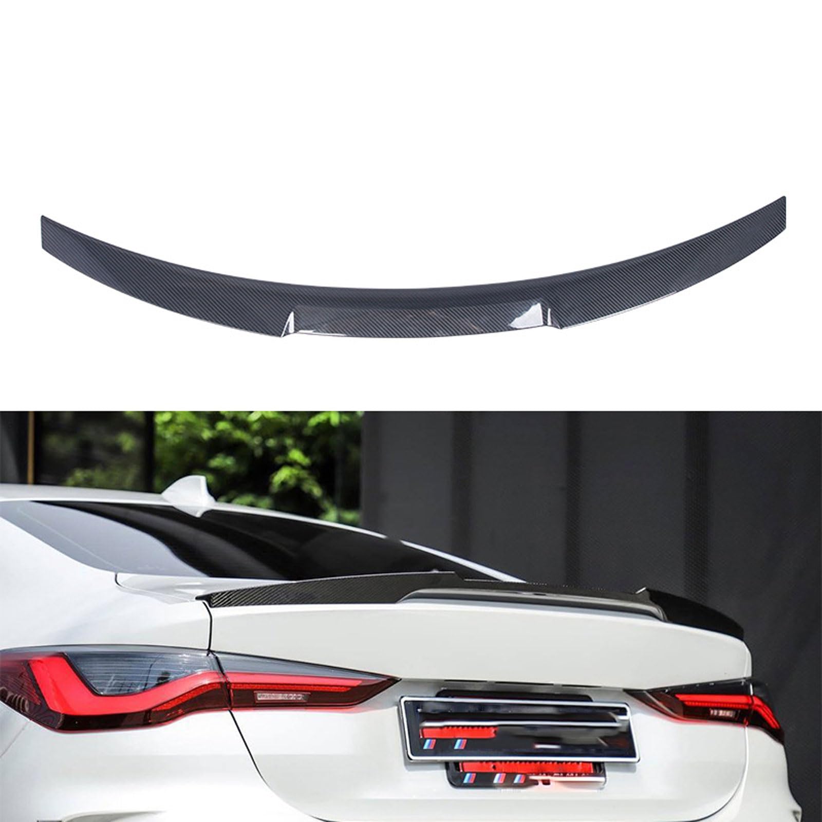 Auto Heckspoiler für BMW Series 4 G22/M4 G82 2 Door 2021, Kofferraum Spoiler Flügel Auto Styling Tuning Zubehör Auto Heckspoiler für BMW Series 4 G22/M4 G82 2 Door 2021, Kofferraum Spoiler Flügel Auto Styling Tuning Zubehör von YEHFVSJRUD