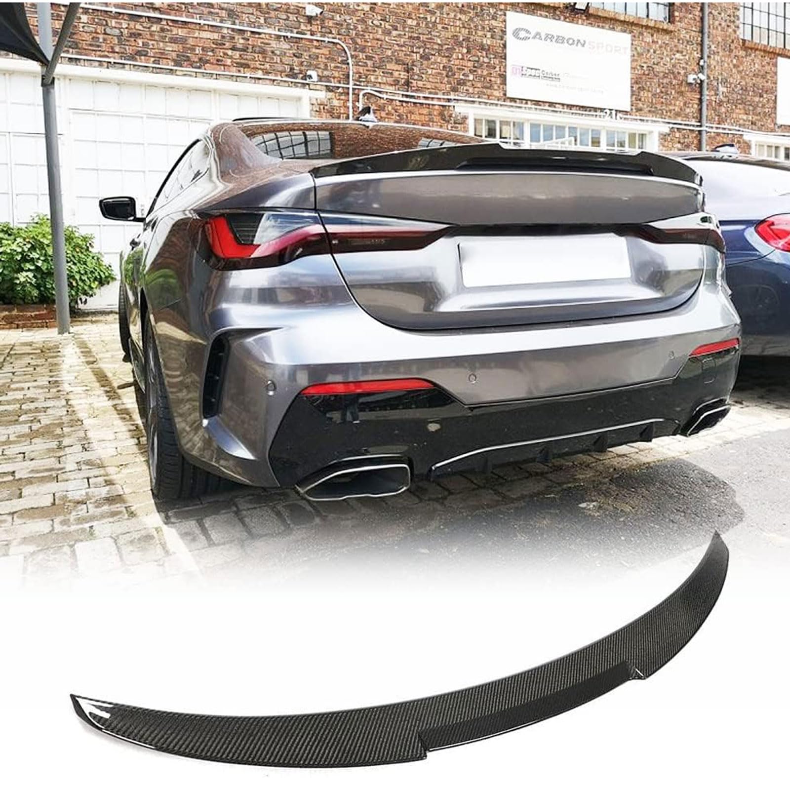 Auto Heckspoiler für BMW Series 4 i4 G26 420i 430i 440i M Sport Hatchback 4 Door 2021-2023, Kofferraum Spoiler Flügel Auto Styling Tuning Zubehör Auto Heckspoiler für BMW Series 4 i4 G26 420i 430i 440i M Sport Hatchback 4 Door 2021-2023, Kofferraum Spoiler Flügel Auto Styling Tuning Zubehör von YEHFVSJRUD