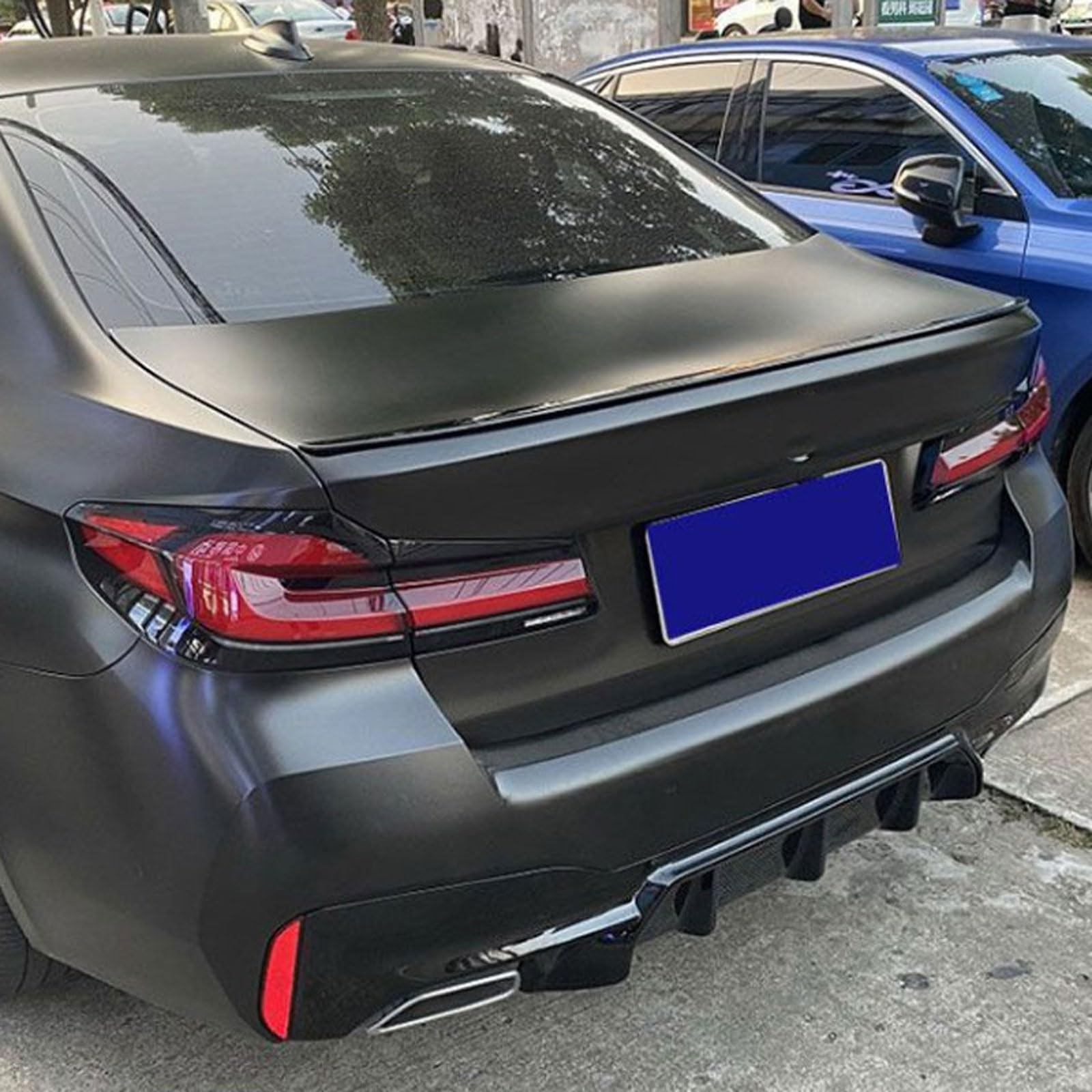 Auto Heckspoiler für BMW Series 5 525li 530li 530le F10 G30 F18 2011-2022, Kofferraum Spoiler Flügel Auto Styling Tuning Zubehör Auto Heckspoiler für BMW Series 5 525li 530li 530le F10 G30 F18 2011-2022, Kofferraum Spoiler Flügel Auto Styling Tuning Zubehör von YEHFVSJRUD