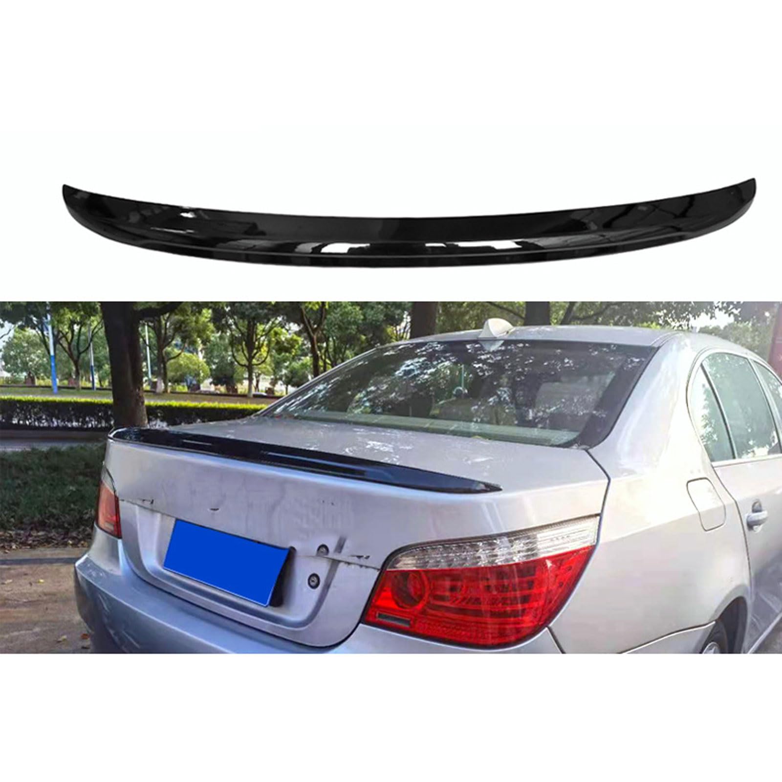 Auto Heckspoiler für BMW Series 5 E60 2005 2006 2007, Kofferraum Spoiler Flügel Auto Styling Tuning Zubehör Auto Heckspoiler für BMW Series 5 E60 2005 2006 2007, Kofferraum Spoiler Flügel Auto Styling Tuning Zubehör von YEHFVSJRUD
