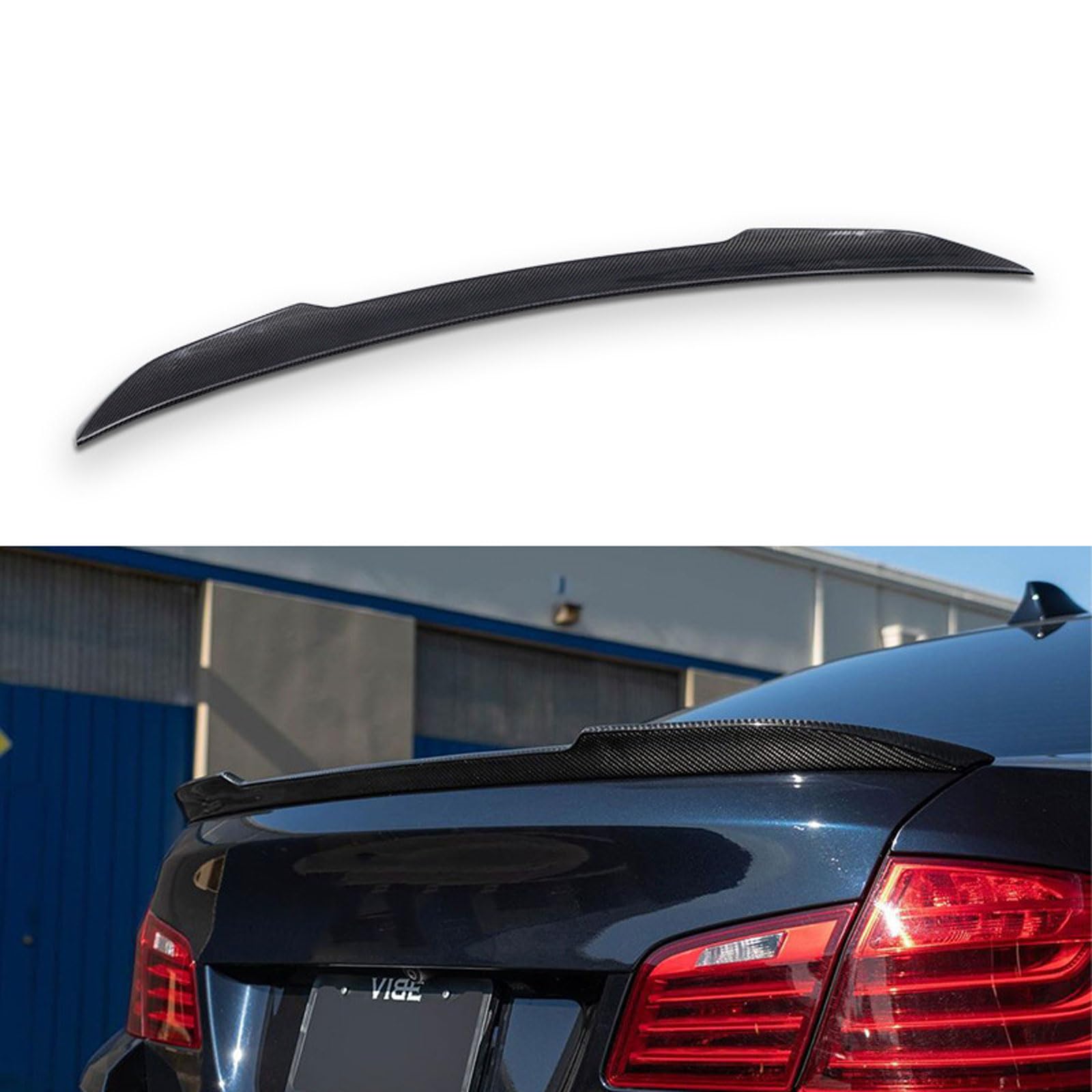 Auto Heckspoiler für BMW Series 5 F10 F18 2010-2014 2015 2016, Kofferraum Spoiler Flügel Auto Styling Tuning Zubehör Auto Heckspoiler für BMW Series 5 F10 F18 2010-2014 2015 2016, Kofferraum Spoiler Flügel Auto Styling Tuning Zubehör von YEHFVSJRUD