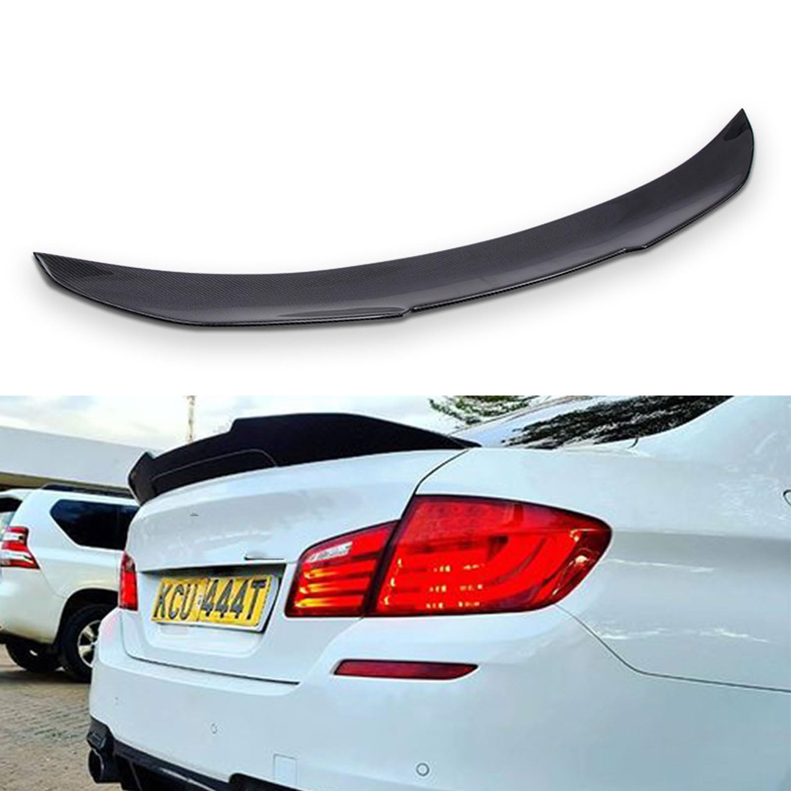Auto Heckspoiler für BMW Series 5 F10 F18 2010-2014 2015 2016, Kofferraum Spoiler Flügel Auto Styling Tuning Zubehör Auto Heckspoiler für BMW Series 5 F10 F18 2010-2014 2015 2016, Kofferraum Spoiler Flügel Auto Styling Tuning Zubehör von YEHFVSJRUD