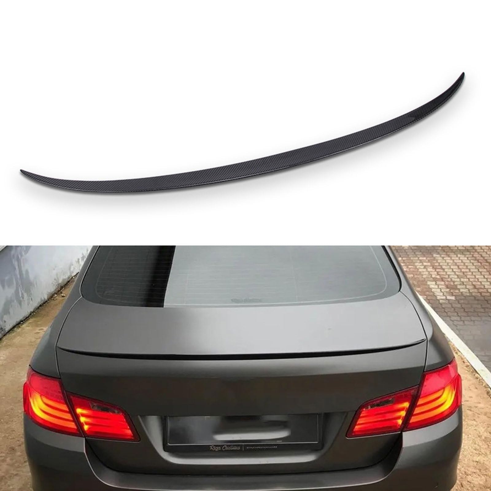 Auto Heckspoiler für BMW Series 5 F10 F18 2010-2014 2015 2016, Kofferraum Spoiler Flügel Auto Styling Tuning Zubehör Auto Heckspoiler für BMW Series 5 F10 F18 2010-2014 2015 2016, Kofferraum Spoiler Flügel Auto Styling Tuning Zubehör von YEHFVSJRUD