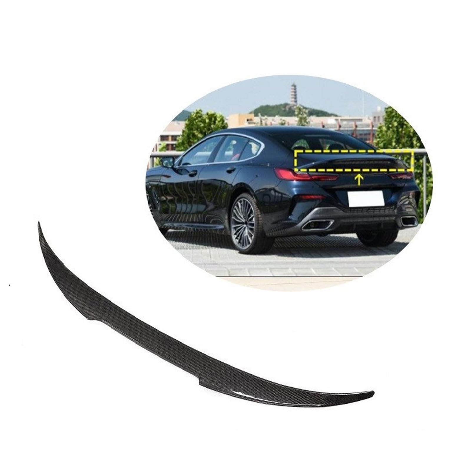 Auto Heckspoiler für BMW Series 8 M-Sport 2018 2019 2020, Kofferraum Spoiler Flügel Auto Styling Tuning Zubehör Auto Heckspoiler für BMW Series 8 M-Sport 2018 2019 2020, Kofferraum Spoiler Flügel Auto Styling Tuning Zubehör von YEHFVSJRUD