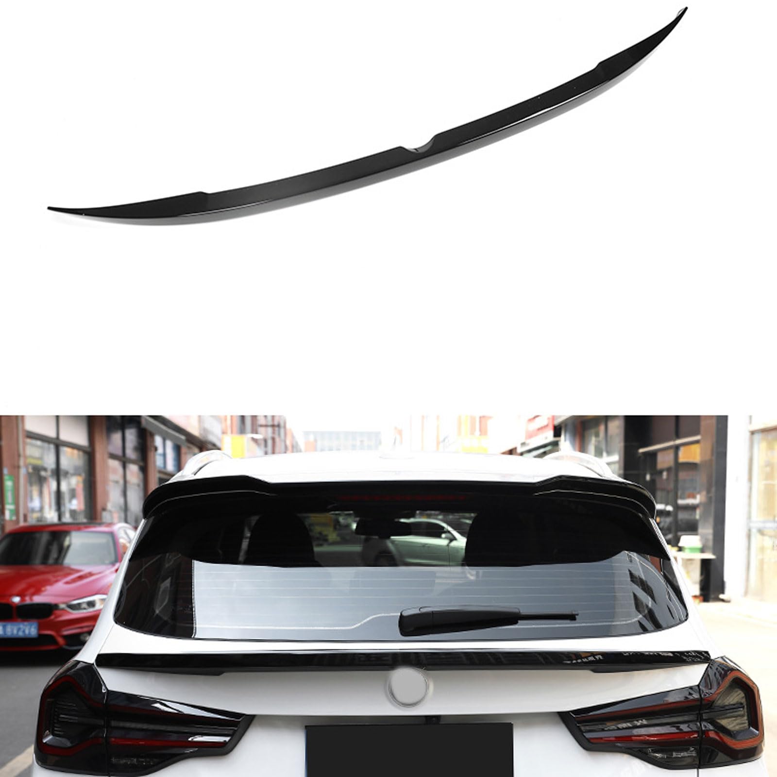 Auto Heckspoiler für BMW X3 ix3 G01 G08 2018-2021 2022 2023, Kofferraum Spoiler Flügel Auto Styling Tuning Zubehör Auto Heckspoiler für BMW X3 ix3 G01 G08 2018-2021 2022 2023, Kofferraum Spoiler Flügel Auto Styling Tuning Zubehör von YEHFVSJRUD