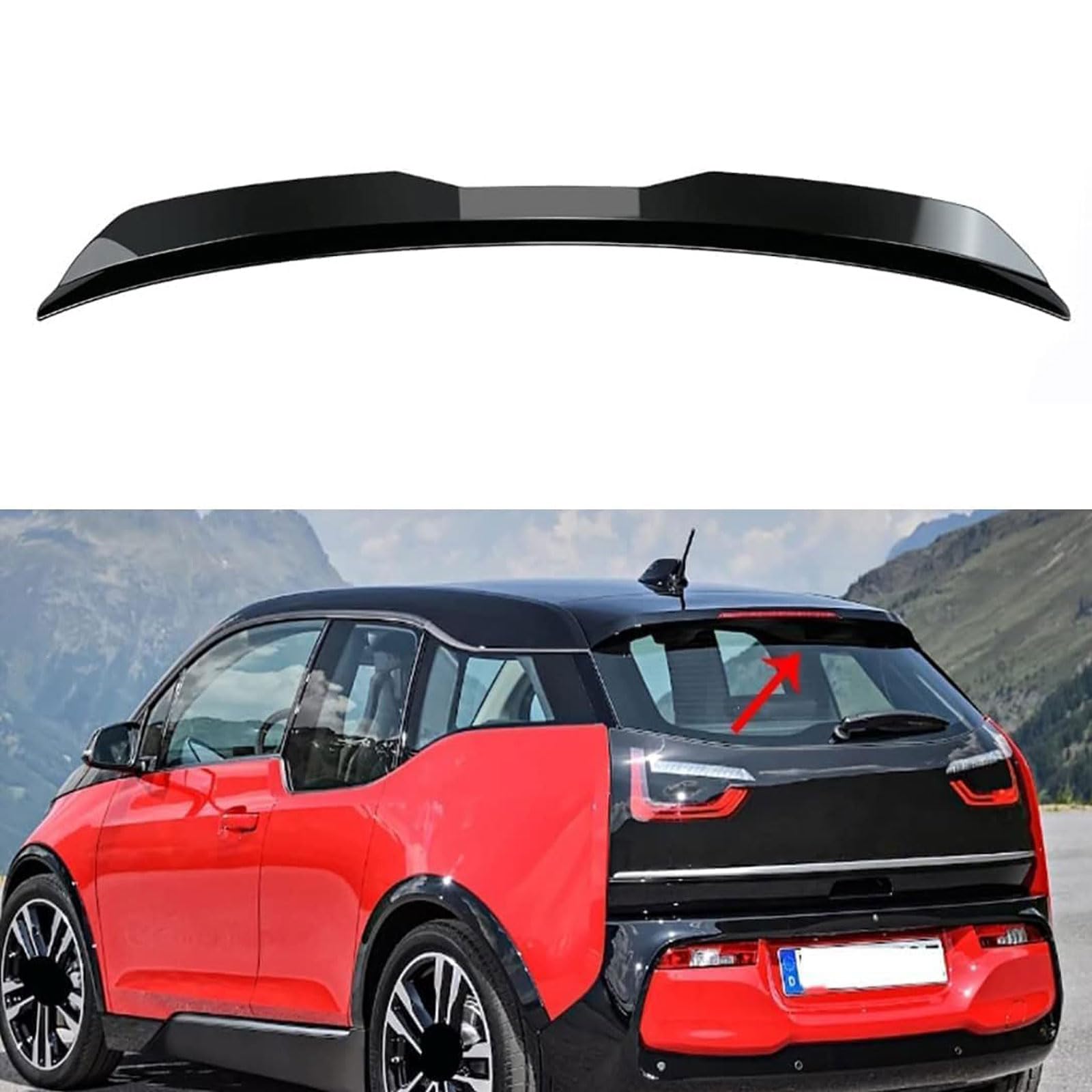 Auto Heckspoiler für BMW i3 2013 2014 2015 2016 2017 2018 2019, Kofferraum Spoiler Flügel Auto Styling Tuning Zubehör Auto Heckspoiler für BMW i3 2013 2014 2015 2016 2017 2018 2019, Kofferraum Spoiler Flügel Auto Styling Tuning Zubehör von YEHFVSJRUD