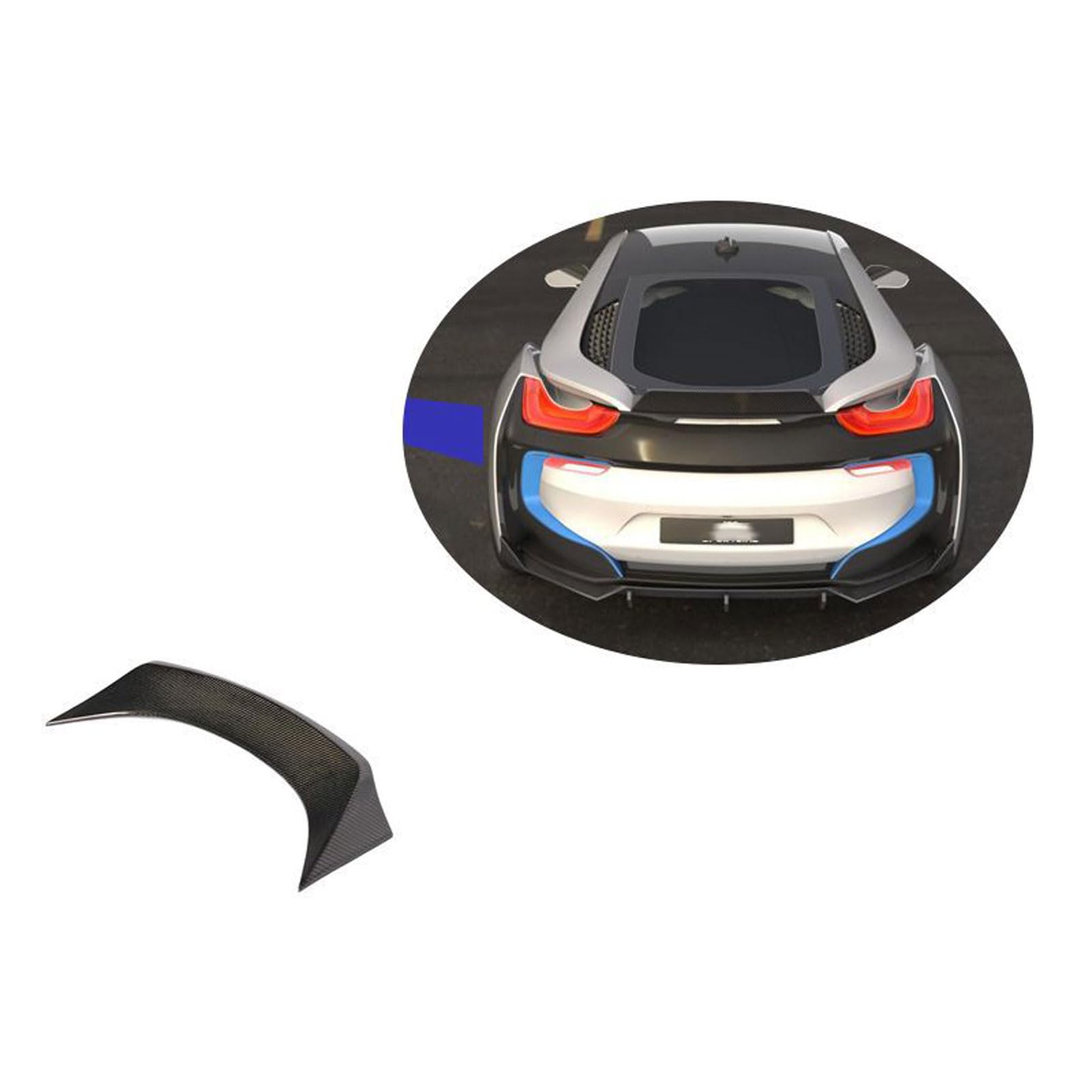 Auto Heckspoiler für BMW i8 2014 2015 2016 2017 2018, Kofferraum Spoiler Flügel Auto Styling Tuning Zubehör Auto Heckspoiler für BMW i8 2014 2015 2016 2017 2018, Kofferraum Spoiler Flügel Auto Styling Tuning Zubehör von YEHFVSJRUD