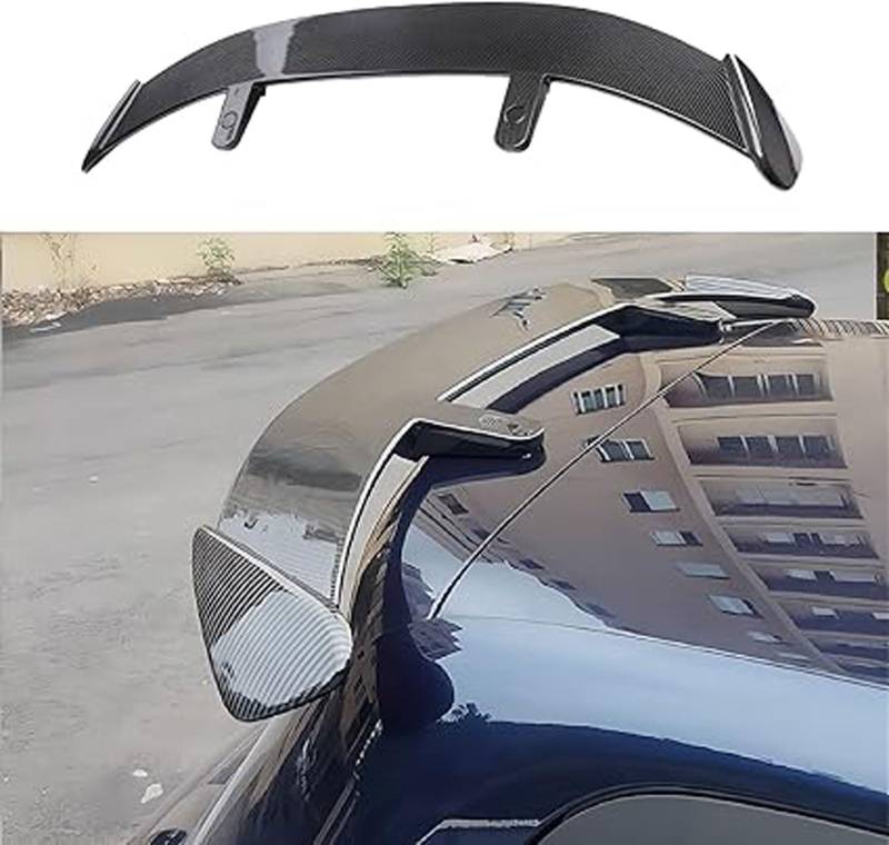 Auto Heckspoiler für Ford Territory (2018 2019 2020 2021 2022 2023 2024), Kofferraum Spoiler Flügel Auto Styling Tuning Zubehör,Carbon Fiber Look von YEHFVSJRUD