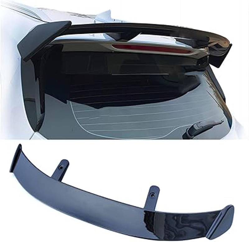 Auto Heckspoiler für Ford Territory (2018 2019 2020 2021 2022 2023 2024), Kofferraum Spoiler Flügel Auto Styling Tuning Zubehör,Gloss Black von YEHFVSJRUD