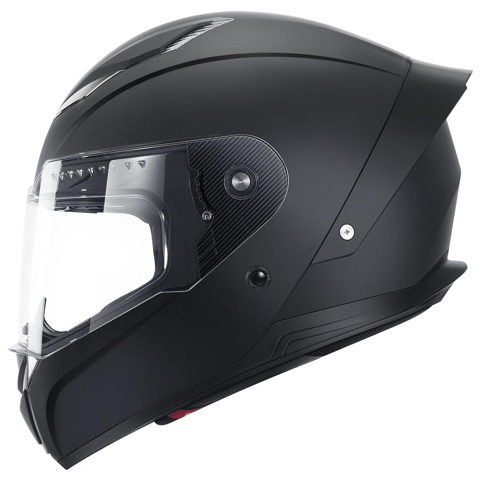 Motorradhelm Integralhelm Rollerhelm Fullface Helm - YEMA YM-850 Sturzhelm ECE mit für Damen Herren Erwachsene,Schwarz Matt-XL Motorradhelm Integralhelm Rollerhelm Fullface Helm - YEMA YM-850 Sturzhelm ECE mit für Damen Herren Erwachsene,Schwarz Matt-XL von YEMA