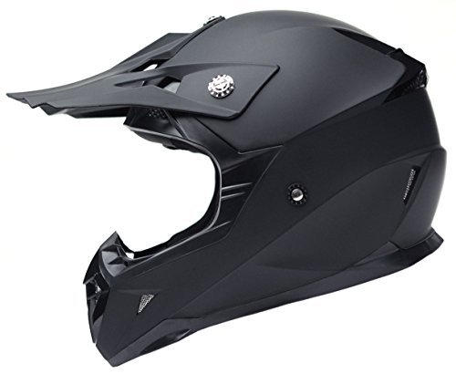 Motocross Motorradhelm Downhill Fullface Helm - Yema YM-915 Cross DH Enduro Quad Mountainbike BMX MTB Helm ECE für Damen Herren Erwachsene-Schwarz Matt-L Motocross Motorradhelm Downhill Fullface Helm - Yema YM-915 Cross DH Enduro Quad Mountainbike BMX MTB Helm ECE für Damen Herren Erwachsene-Schwarz Matt-L von YEMA