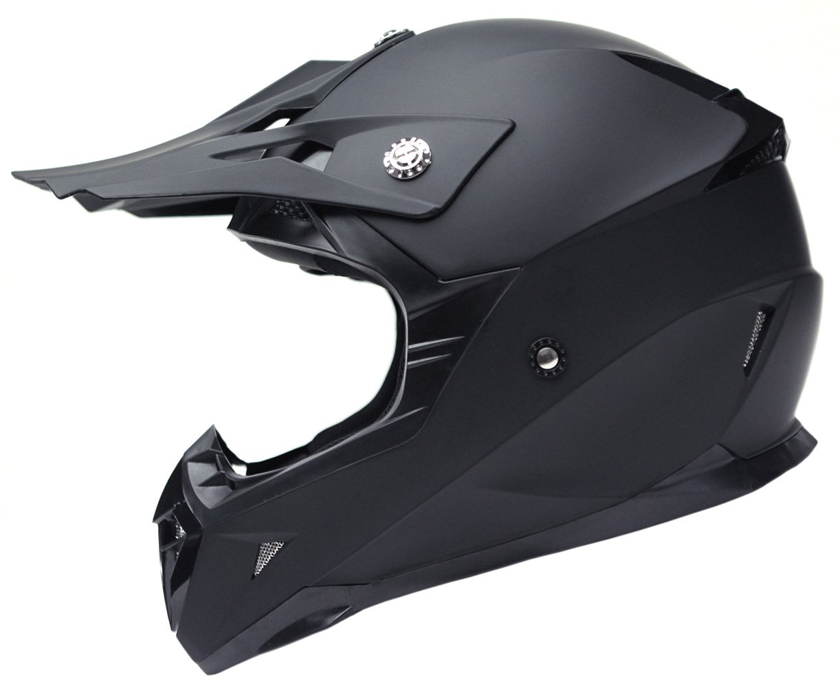Motocross Motorradhelm Downhill Fullface Helm - Yema YM-915 Cross DH Enduro Quad Mountainbike BMX MTB Helm ECE für Damen Herren Erwachsene-Schwarz Matt-S Motocross Motorradhelm Downhill Fullface Helm - Yema YM-915 Cross DH Enduro Quad Mountainbike BMX MTB Helm ECE für Damen Herren Erwachsene-Schwarz Matt-S von YEMA