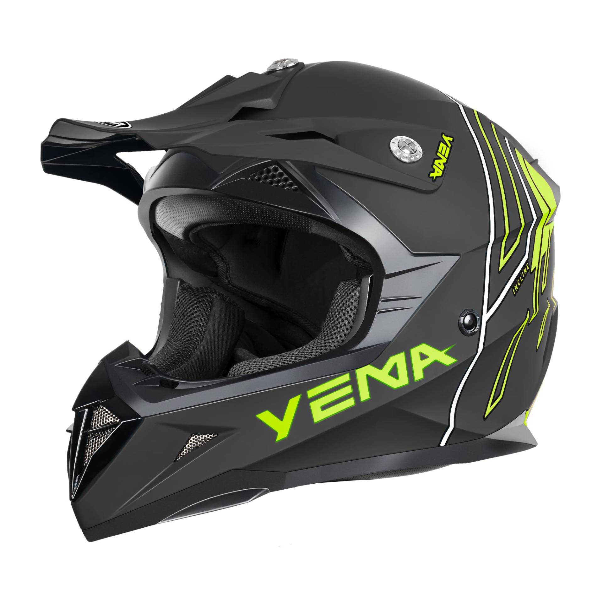 Motorradhelm Cross Mann ECE Homologiert-YEMA YM-915 Integralhelm DH Enduro Frau Quad Motocross Erwachsene Motorradhelm Cross Mann ECE Homologiert-YEMA YM-915 Integralhelm DH Enduro Frau Quad Motocross Erwachsene von YEMA