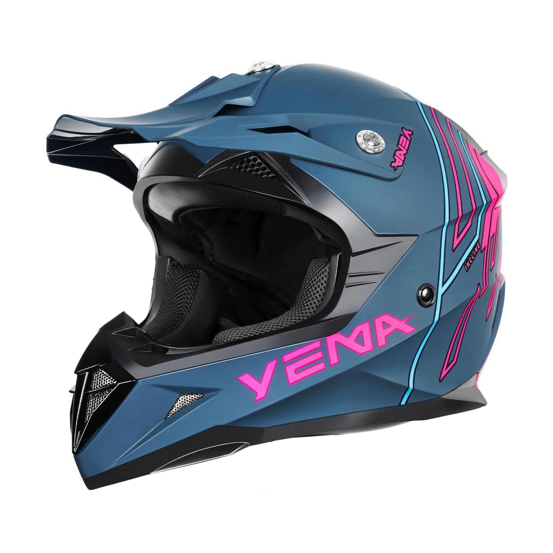 Motorradhelm Cross Mann ECE Homologiert-YEMA YM-915 Integralhelm DH Enduro Frau Quad Motocross Erwachsene Motorradhelm Cross Mann ECE Homologiert-YEMA YM-915 Integralhelm DH Enduro Frau Quad Motocross Erwachsene von YEMA