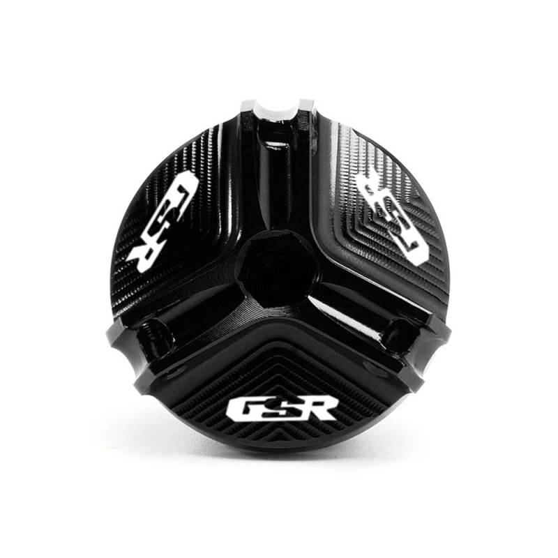 Bremsbehälter-Abdeckung Vorderbremse Motorrad-Ablass-Motoröl-Einfülldeckel Vorne Bremsflüssigkeitsbehälter-Abdeckung Für GSR 750 400 600 GSR750 GSR400 GSR600 von YENBGS