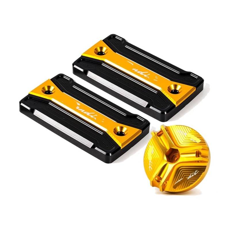 Bremsbehälter-Abdeckung Vorderbremse Motorrad Brems Flüssigkeit Reservoir Abdeckung Motor Öl Füllstoff Kappe Für Für Bandit S650 S 650 1250 1250S Für Bandit 1200 1200S von YENBGS