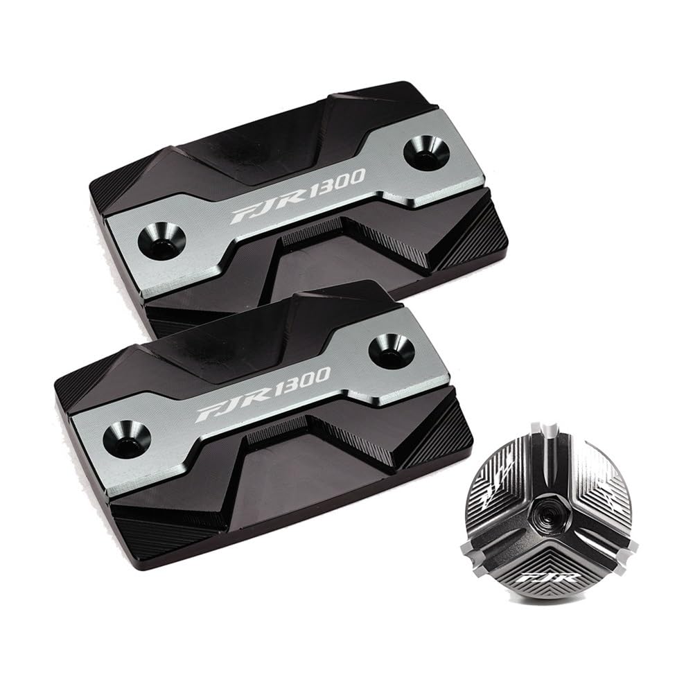 Bremsbehälter-Abdeckung Vorderbremse Motorrad Vorne Brems Flüssigkeit Reservoir Abdeckung Kappe Und Öl Filter Kappe Zubehör Für FJR1300 FJR 1300 2004-2022 2023 2024 Bremsbehälter-Abdeckung Vorderbremse Motorrad Vorne Brems Flüssigkeit Reservoir Abdeckung Kappe Und Öl Filter Kappe Zubehör Für FJR1300 FJR 1300 2004-2022 2023 2024 von YENBGS