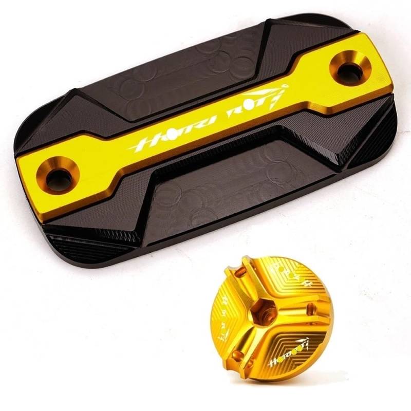 Bremsbehälter-Abdeckung Vorderbremse Motorrad Vorne Brems Flüssigkeit Reservoir Abdeckung Öl Füllstoff Kappe Für Für Hornet 900 600 CB600F 1998-2014 CB750 Für Hornet 750 2023-2024 von YENBGS