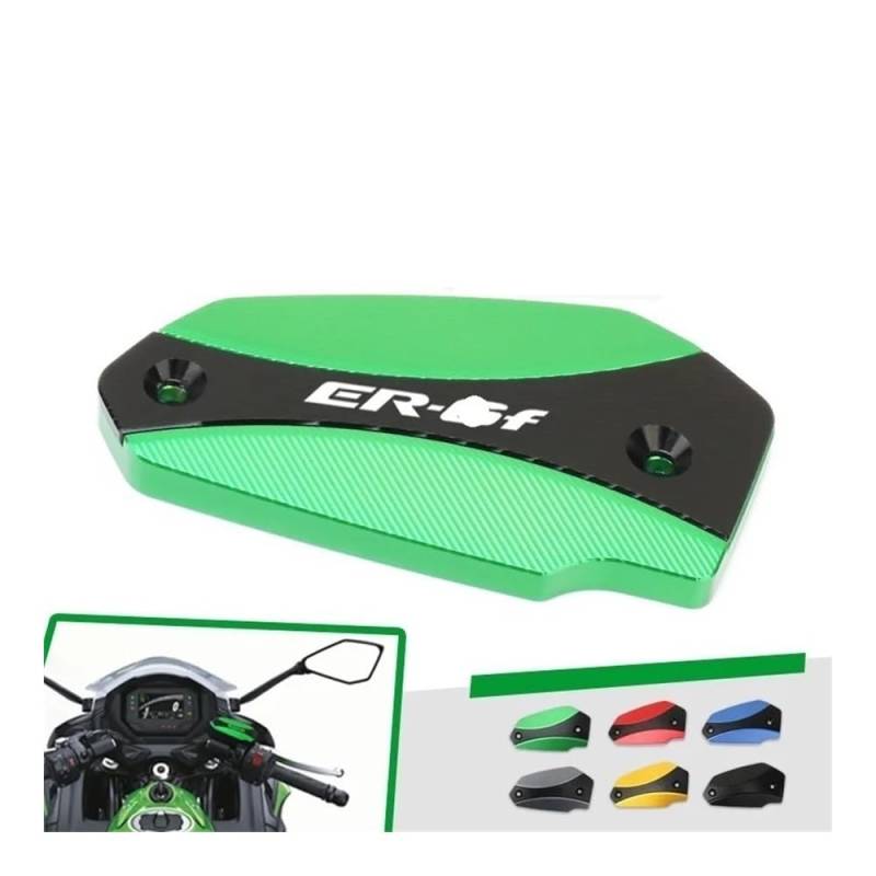 Bremsbehälter-Abdeckung Vorderbremse Motorrad Vorne Flüssigkeit Reservoir Abdeckung Bremse Fuel Tank Öl Tasse Schutz Für ER-6N ER-6F Für Ninja 650 ER6N ER6F ER4N von YENBGS