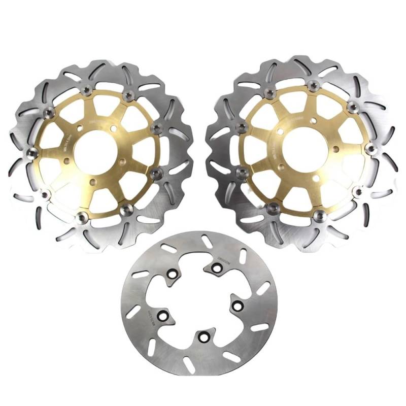 Bremsscheibe Rotor Für GSX-R 1000 2003 2004 GSX-R 600 750 GSX750R 2004 2005 Vorne Hinten Bremsscheibe Rotor Disk von YENBGS