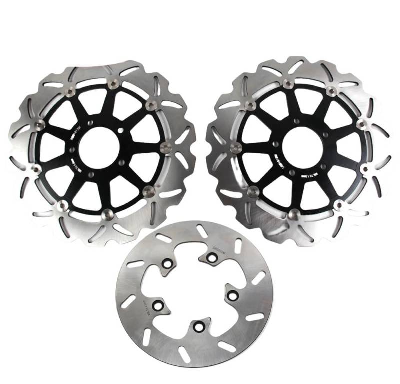 Bremsscheibe Rotor Volle Schwimmende Vorne Hinten Bremsscheibe Rotoren Für GSXR1000 2001 2002 GSXR-1000 GSX1000R GSX-R 1000 von YENBGS