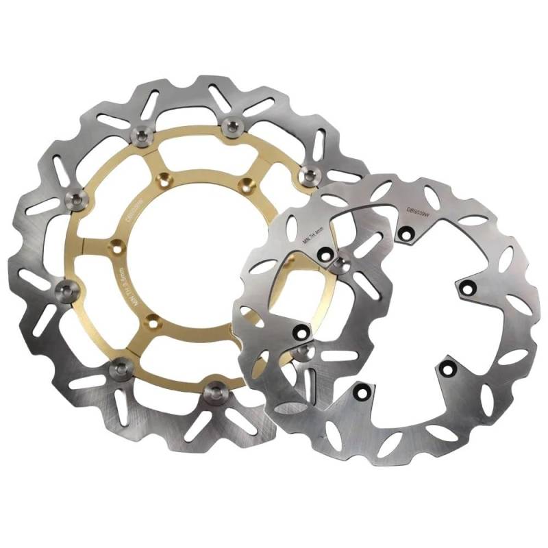 Bremsscheibe Rotor Vorne Hinten Bremsscheibe Bremsscheibe Für DRZ 400 SM 2005-2020 DRZ400SM DRZ400 400SM 2006 2007 2008 2009 von YENBGS