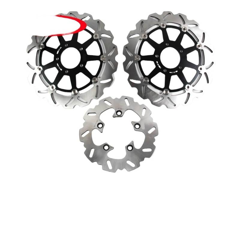 Bremsscheibe Rotor Vorne Hinten Bremsscheibe Rotoren Für GSX-R GSXR 600 1997-2017 GSXR600 1998 1999 2000 2001 2002 2003 2004 von YENBGS