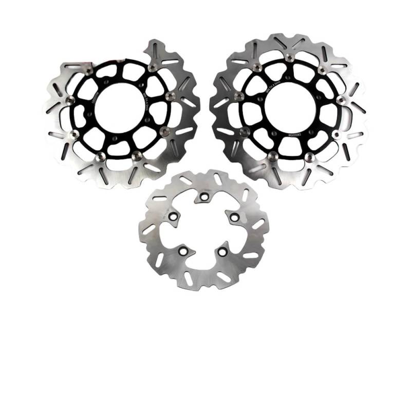 Bremsscheibe Rotor Vorne Hinten Bremsscheibe Rotoren Für GSX-R GSXR 600 1997-2017 GSXR600 1998 1999 2000 2001 2002 2003 2004 von YENBGS