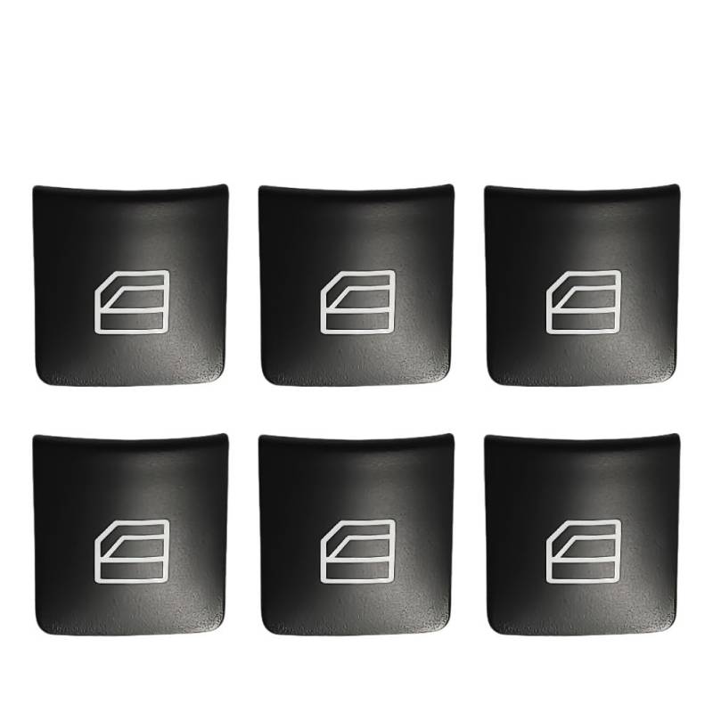 Fensterheber Schalter 1-10P Auto Fenster Aufstieg Taste Schalter Taste Abdeckung Cap Auto Glas Lift Power Control Taste Für Benz C GLK E W204/212 X204 Schalter-Taste Fensterschalter von YENBGS