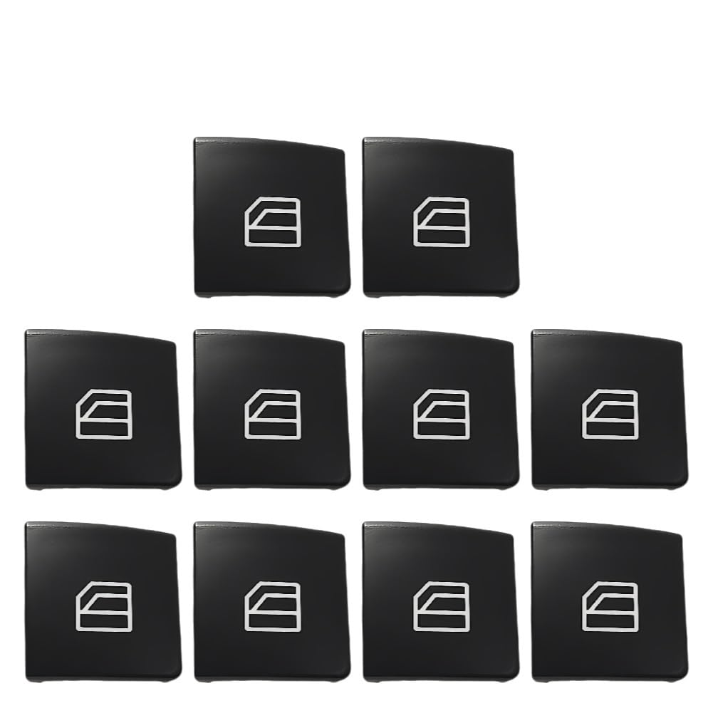 Fensterheber Schalter 1-10P Auto Fenster Aufstieg Taste Schalter Taste Abdeckung Cap Auto Glas Lift Power Control Taste Für Benz C GLK E W204/212 X204 Schalter-Taste Fensterschalter Fensterheber Schalter 1-10P Auto Fenster Aufstieg Taste Schalter Taste Abdeckung Cap Auto Glas Lift Power Control Taste Für Benz C GLK E W204/212 X204 Schalter-Taste Fensterschalter von YENBGS