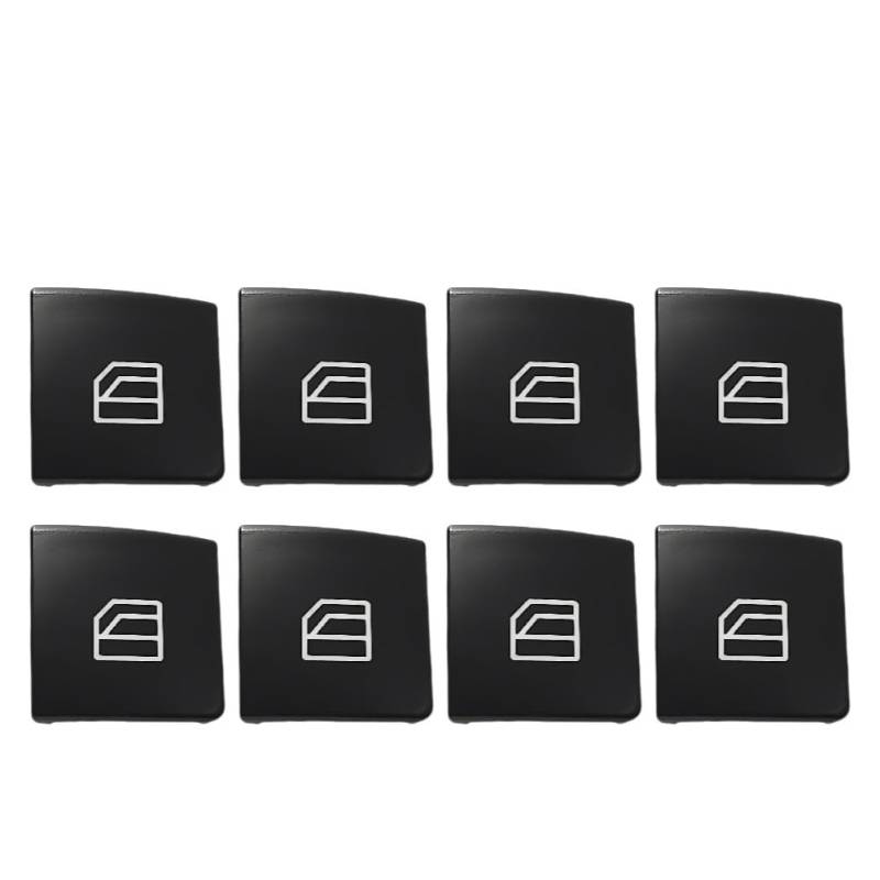 Fensterheber Schalter 1-10P Auto Fenster Aufstieg Taste Schalter Taste Abdeckung Cap Auto Glas Lift Power Control Taste Für Benz C GLK E W204/212 X204 Schalter-Taste Fensterschalter von YENBGS