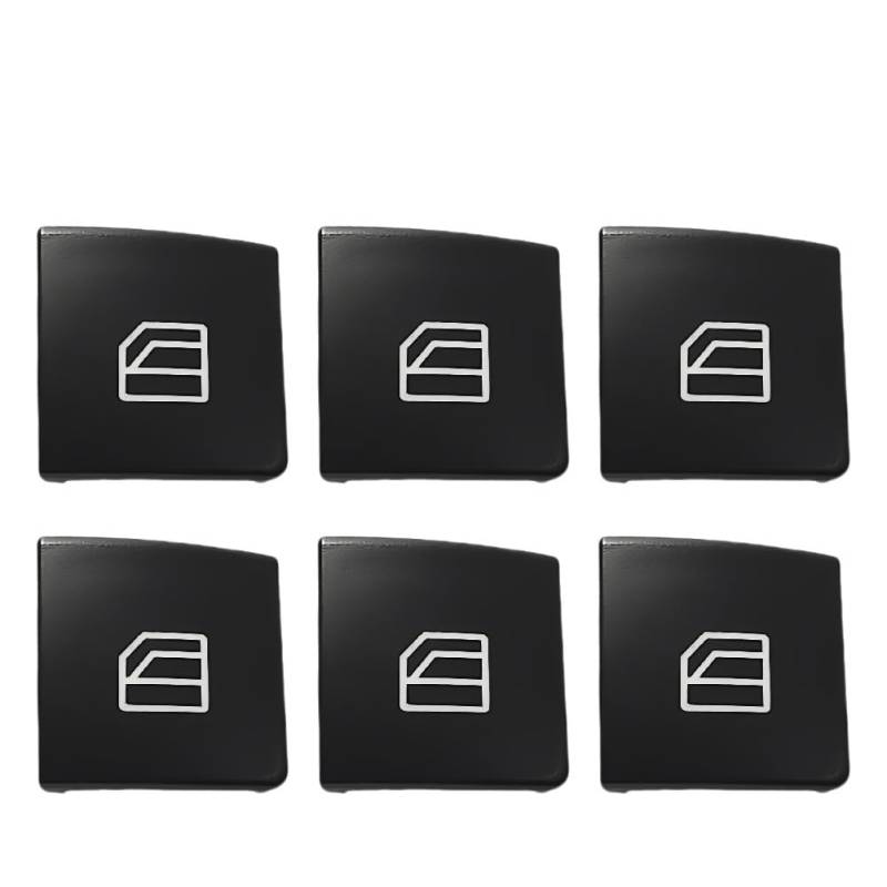 Fensterheber Schalter 1-10P Auto Fenster Aufstieg Taste Schalter Taste Abdeckung Cap Auto Glas Lift Power Control Taste Für Benz C GLK E W204/212 X204 Schalter-Taste Fensterschalter von YENBGS