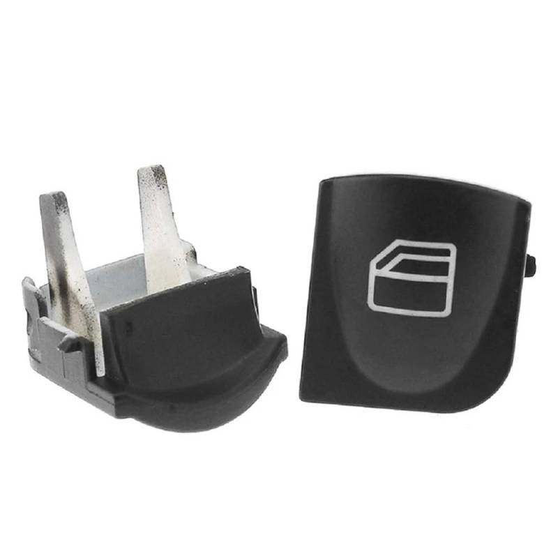 Fensterheber Schalter 2Pcs Fenster Schalter Abdeckung Zubehör Für W203 C-Class C320 C230 C240 ​​C280 Power Fenster Taste Schalter Konsole Abdeckung Schalter-Taste Fensterschalter von YENBGS