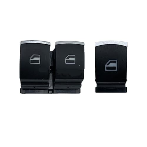 Fensterheber Schalter 5K3959857 5ND959855 Chrome Fenster Control Schalter Für Golf 5 6 Für Touran Für Passat B6 B7 CC Für Caddy Für tiguan Für Polo Schalter-Taste Fensterschalter Fensterheber Schalter 5K3959857 5ND959855 Chrome Fenster Control Schalter Für Golf 5 6 Für Touran Für Passat B6 B7 CC Für Caddy Für tiguan Für Polo Schalter-Taste Fensterschalter von YENBGS
