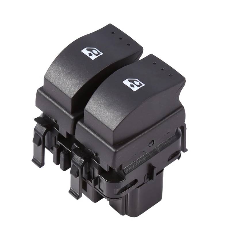 Fensterheber Schalter Anwendung Druckknopfschalter Autofenstersteuerung Doppelschalterknopf für Clio II 2 8200 060 045 Schalter-Taste Fensterschalter von YENBGS