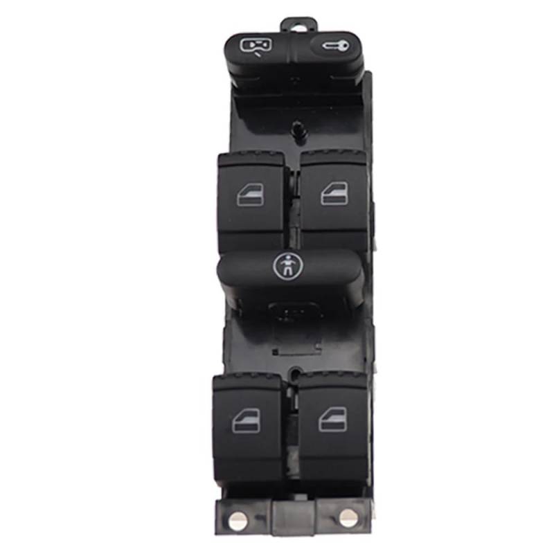Fensterheber Schalter Fenster Panel Master Control Schalter Für Golf MK4 Für Für Bora Für Passat B5 Für Sitz Für Leon Für Toledo Für Superb 2000-2004 1J49598 Schalter-Taste Fensterschalter von YENBGS