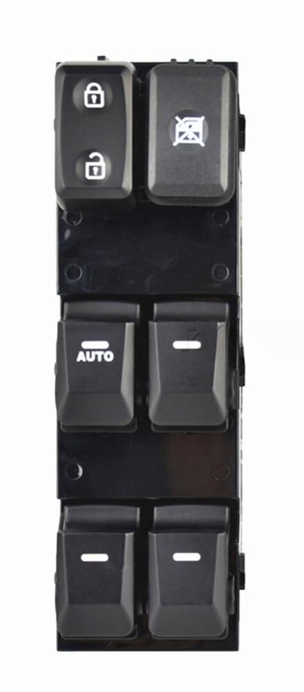 Fensterheber Schalter Kein Panel 16Pins Fensterheberschalter für Sportage R 2011-2016 OEM 93570-3W000 935703W000, Autoschalter mit Licht Schalter-Taste Fensterschalter von YENBGS