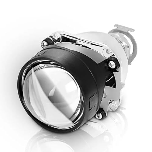 Angel Eyes,Angel Eyes Scheinwerfer 1 Stück/2 Stück 2,5-Zoll-Mini-HID-Bi-Xenon-Projektor Len Sliver Black Shroud H7 H4-Adapterlampe Geeignet for die Nachrüstung von Autoscheinwerfern Verwenden Sie H1-X von YETGFBH