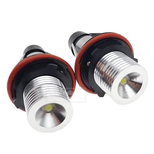 Angel Eyes,Angel Eyes Scheinwerfer 2pcs LED -Auto Engel Augenmarker Leuchten Anpassungsanpassung for BMW E39 E53 E60 E61 E63 E64 E65 E66 E87 525i 530i xi 545i M5 Fehlerfrei 2x5w(Green) von YETGFBH