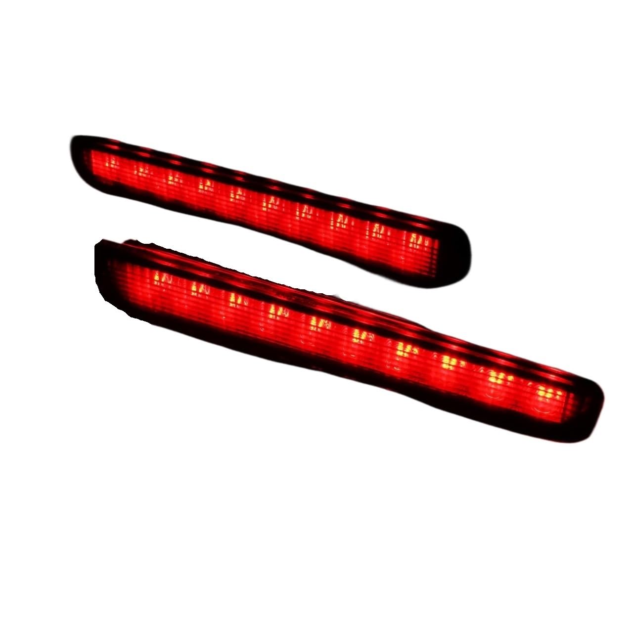 Dritte Bremsleuchte,3 Bremsleuchte Rotes hochrangiges Bremslicht mit schwarzer Linse, passend for VW T5 T6 Transporter, Scheunentor, Baujahr 2003 von YETGFBH