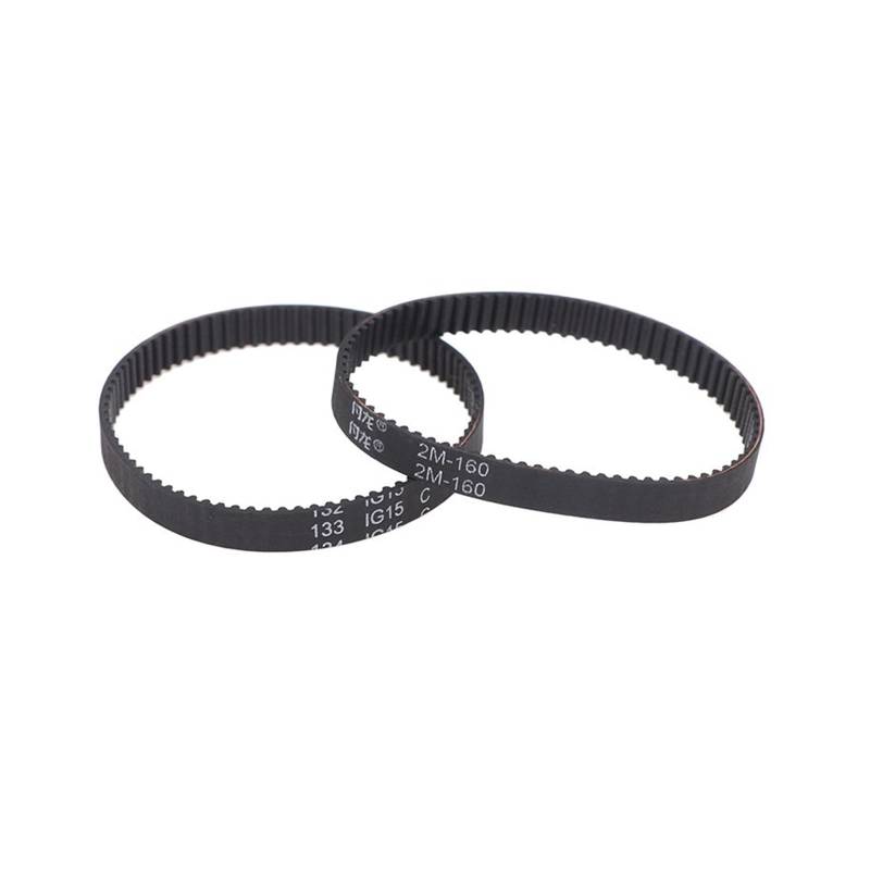 Antriebsriemen 2 Stücke Zahnriemen 2GT/2M Umfang 140 142 150 160 180mm Breite 6mm Synchron Förder Ersatzteil Für Staubsauger Antriebsriemen Zahnriemen(Black) von YFFSSJ